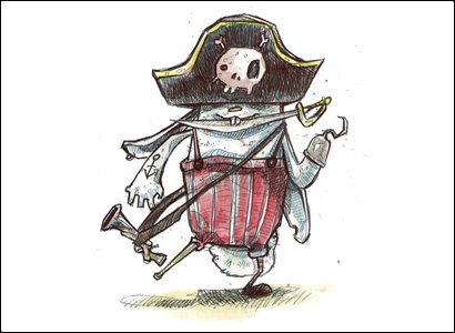 illustrazione pirata