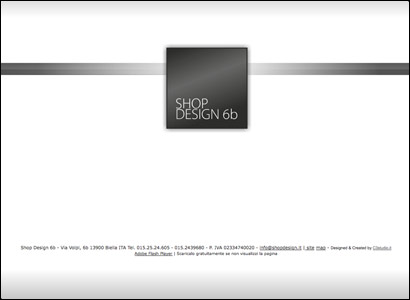 Progettazione e realizzazione sito internet Shop Design